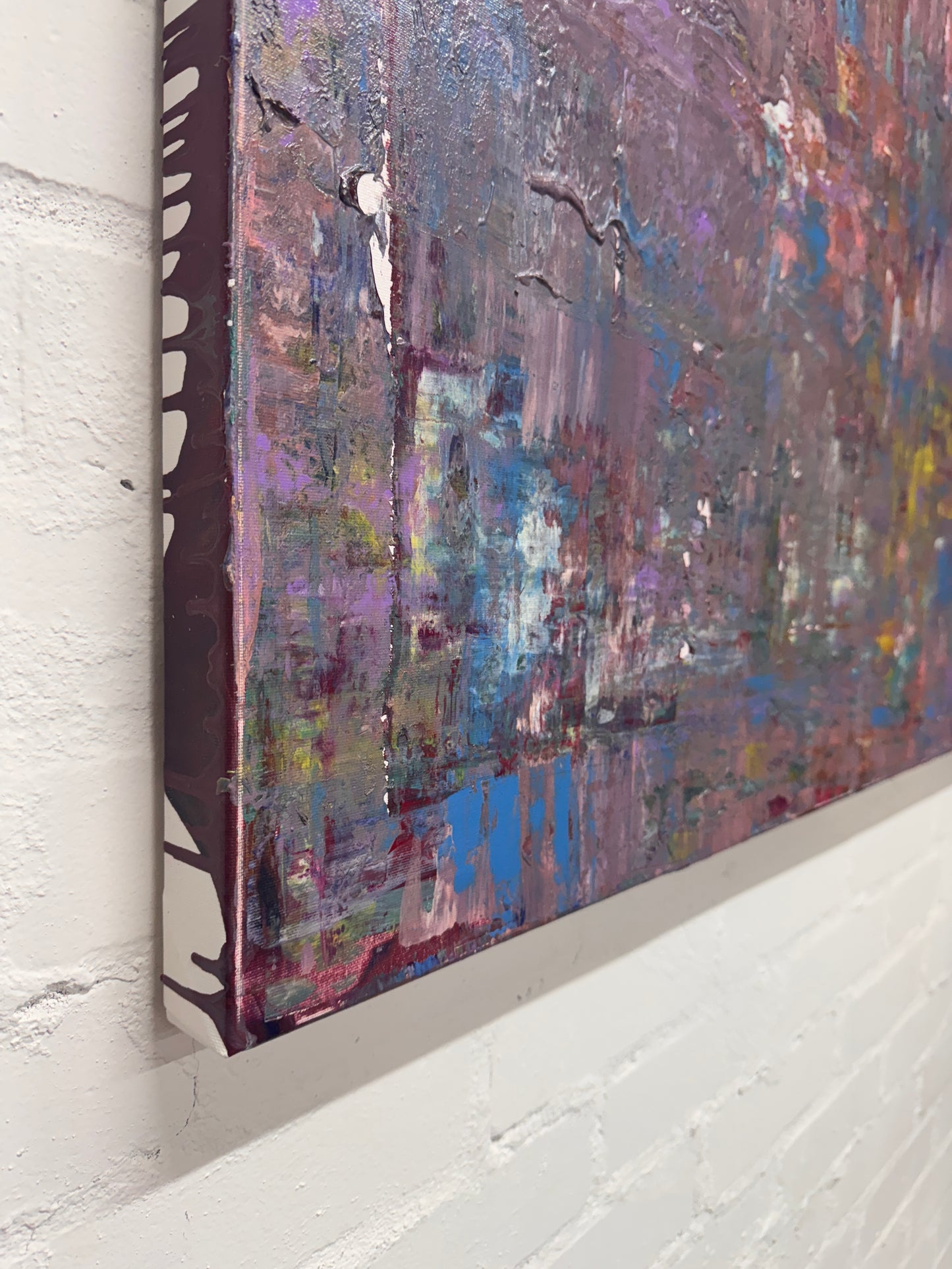 „Grande abstract" Acryl auf Leinwand 100x100 cm