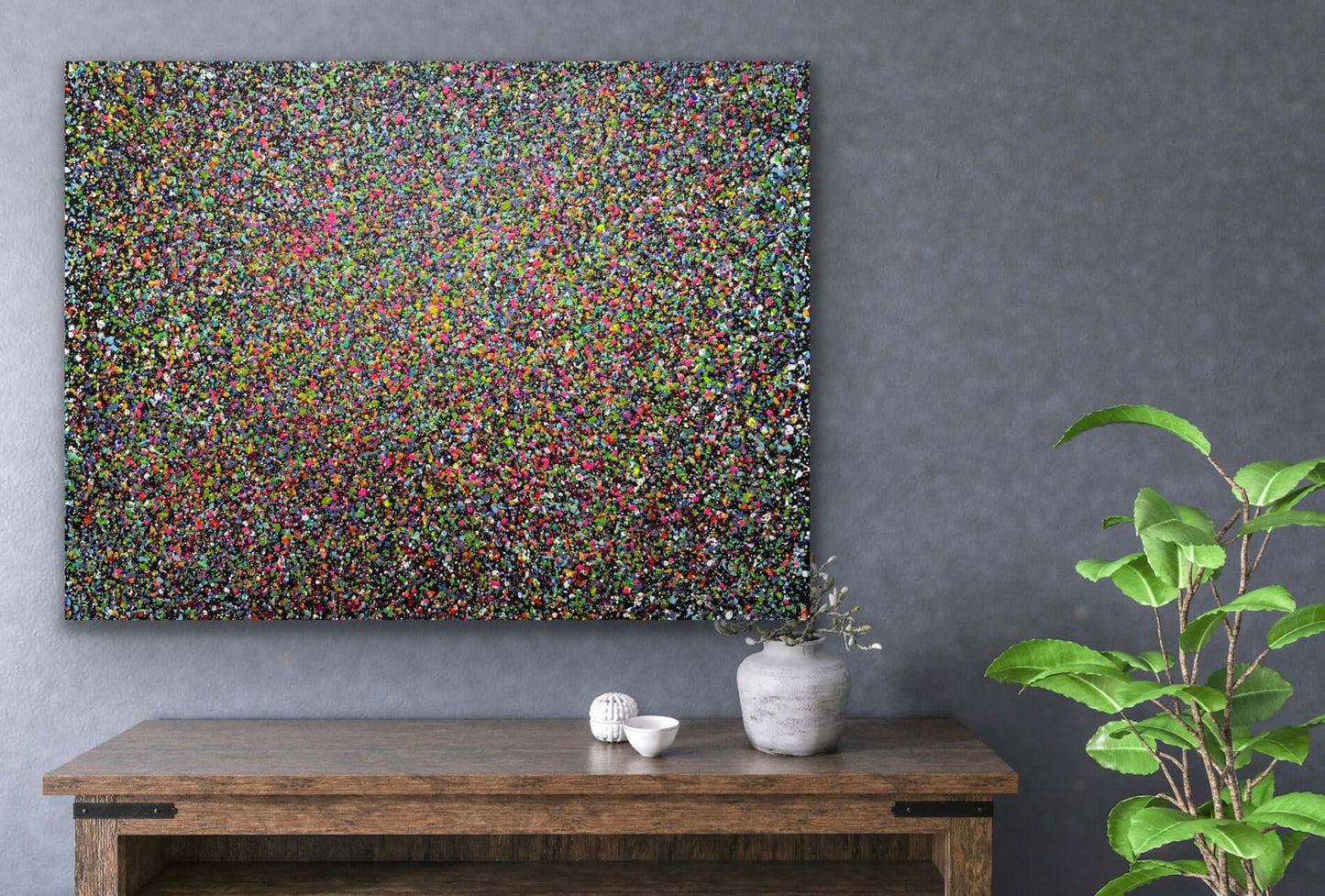 “Infinite pattern 2” Acrylic on canvas 100x120 cm