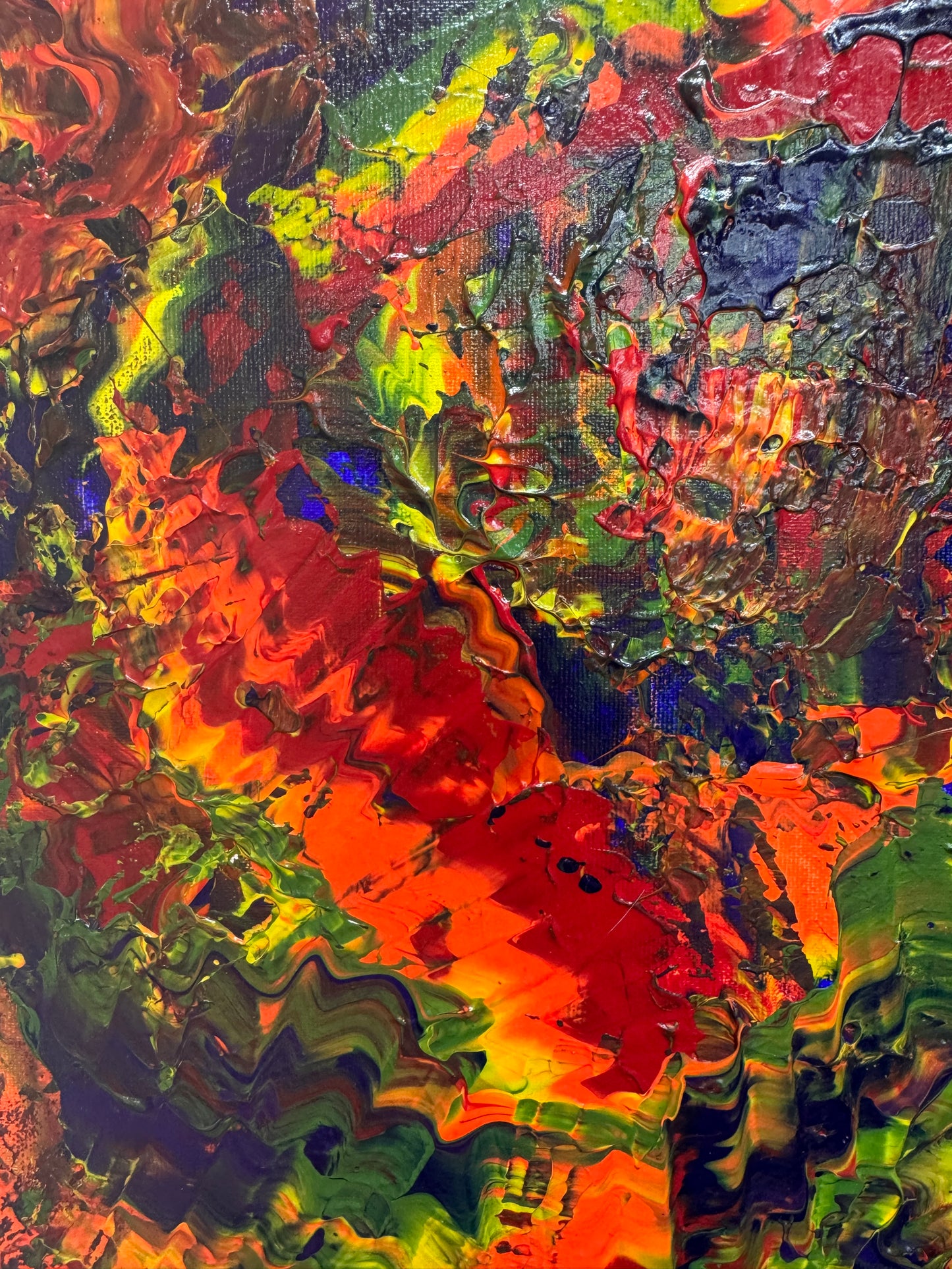 "Pride" Acrylic on canvas 100x120 cm