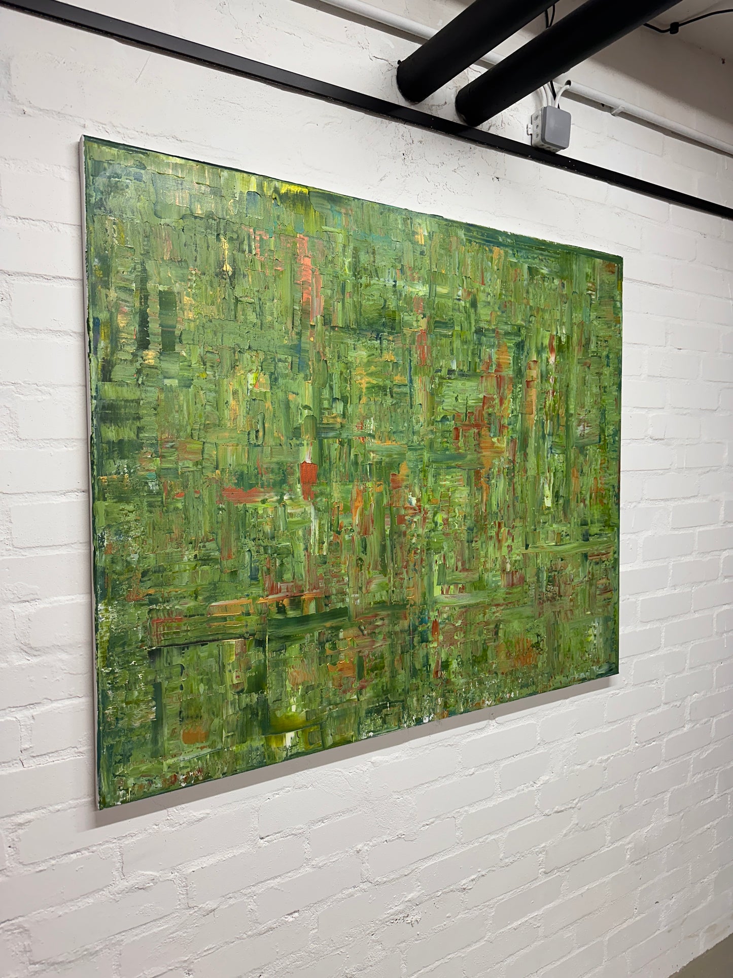 "Forest walk" acrylic on canvas 100x120 cm