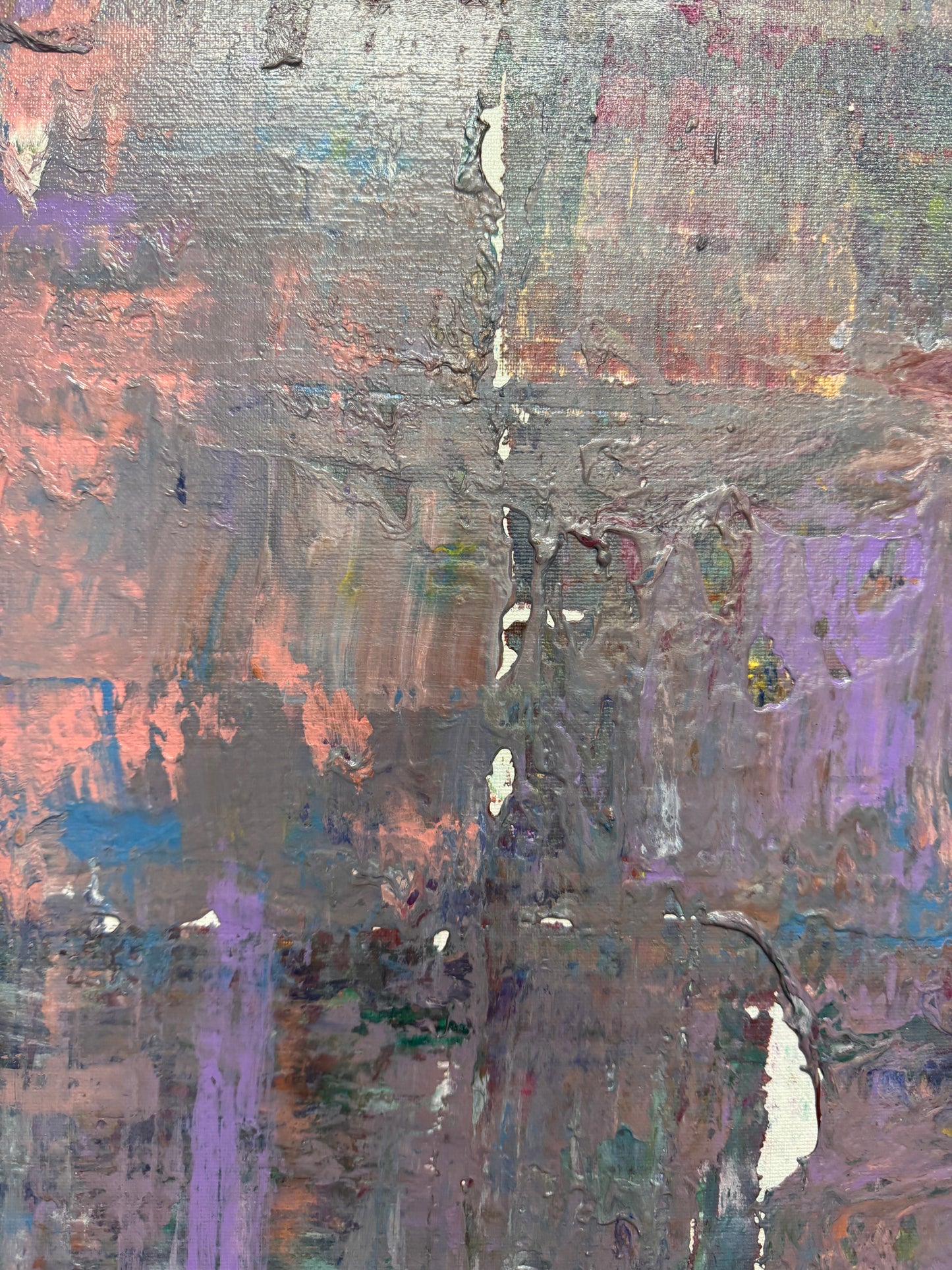 „Grande abstract" Acryl auf Leinwand 100x100 cm