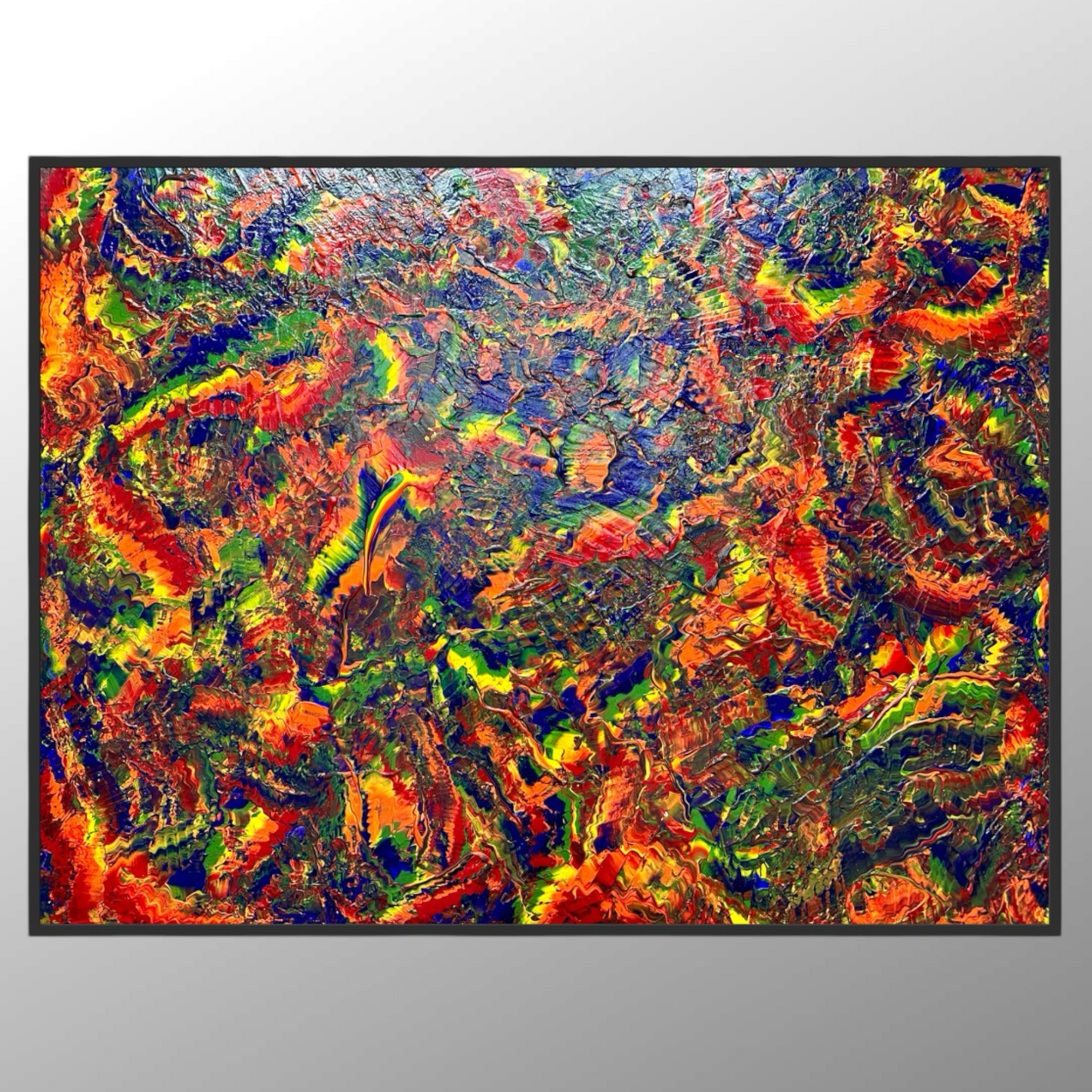 "Pride" Acrylic on canvas 100x120 cm