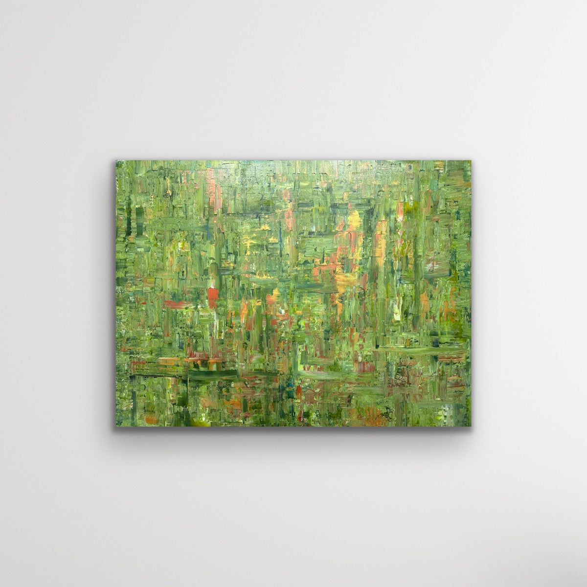 "Forest walk" acrylic on canvas 100x120 cm