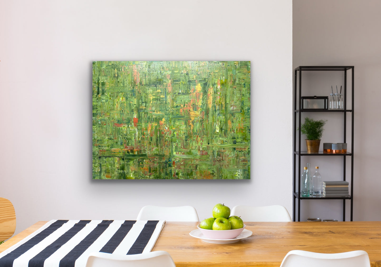 "Forest walk" acrylic on canvas 100x120 cm