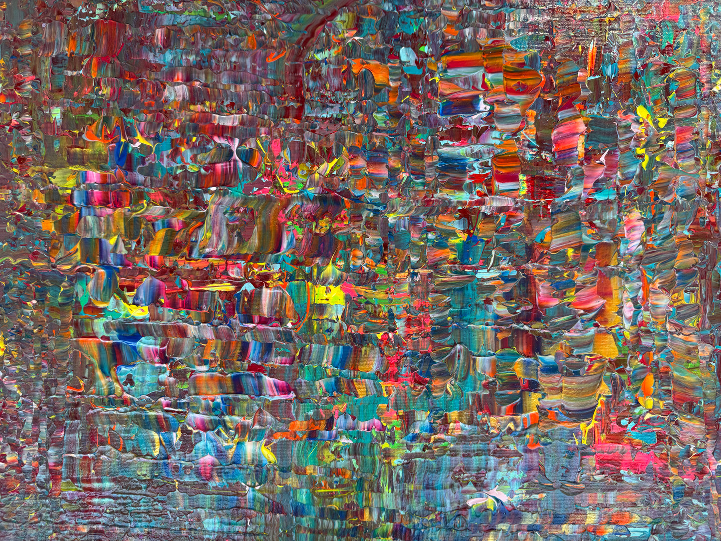 „Colors Harmony" Acryl auf Leinwand 40x50 cm