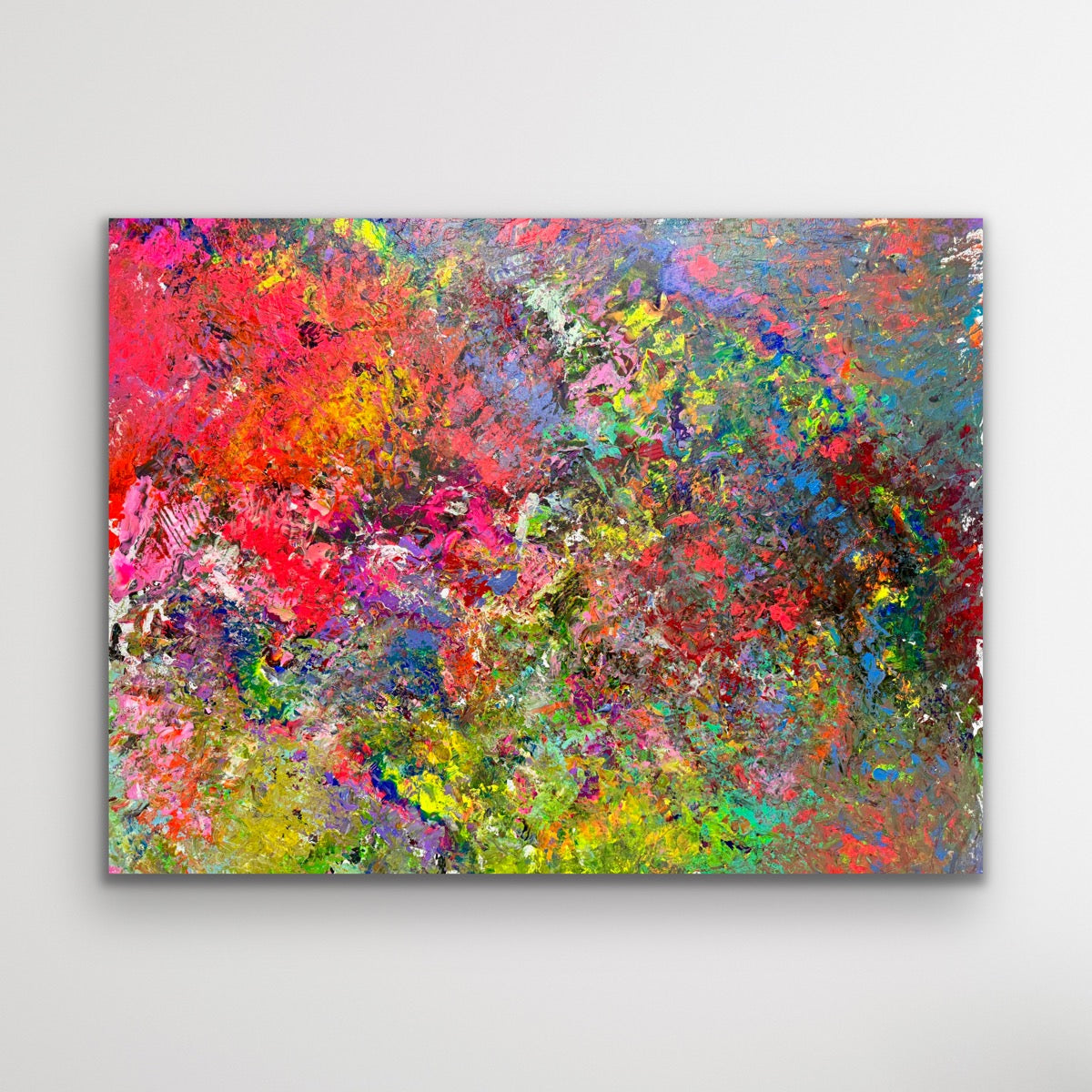 "Color Explosion" Acrylic on canvas 100x120 cm