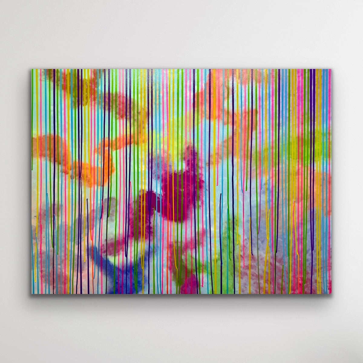 „Color Harmonie" Acryl auf Leinwand 100x120 cm