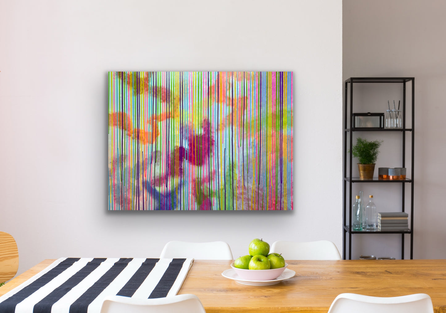 „Color Harmonie" Acryl auf Leinwand 100x120 cm