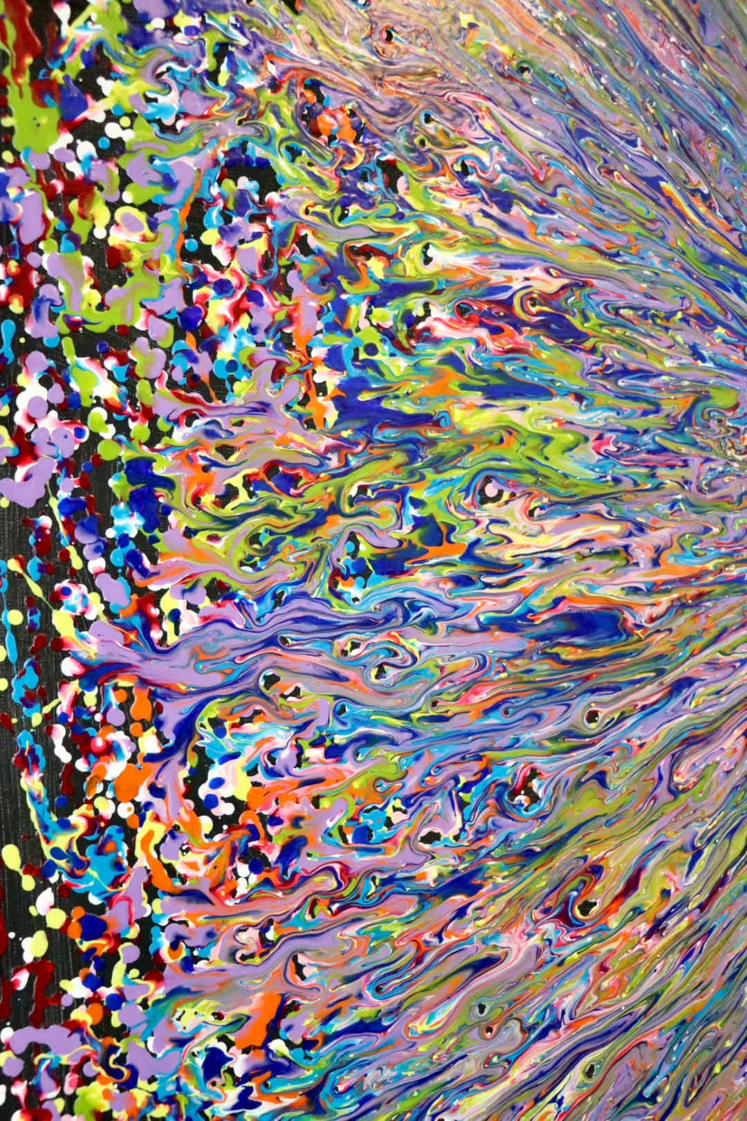 "Volcano" 100x100 cm