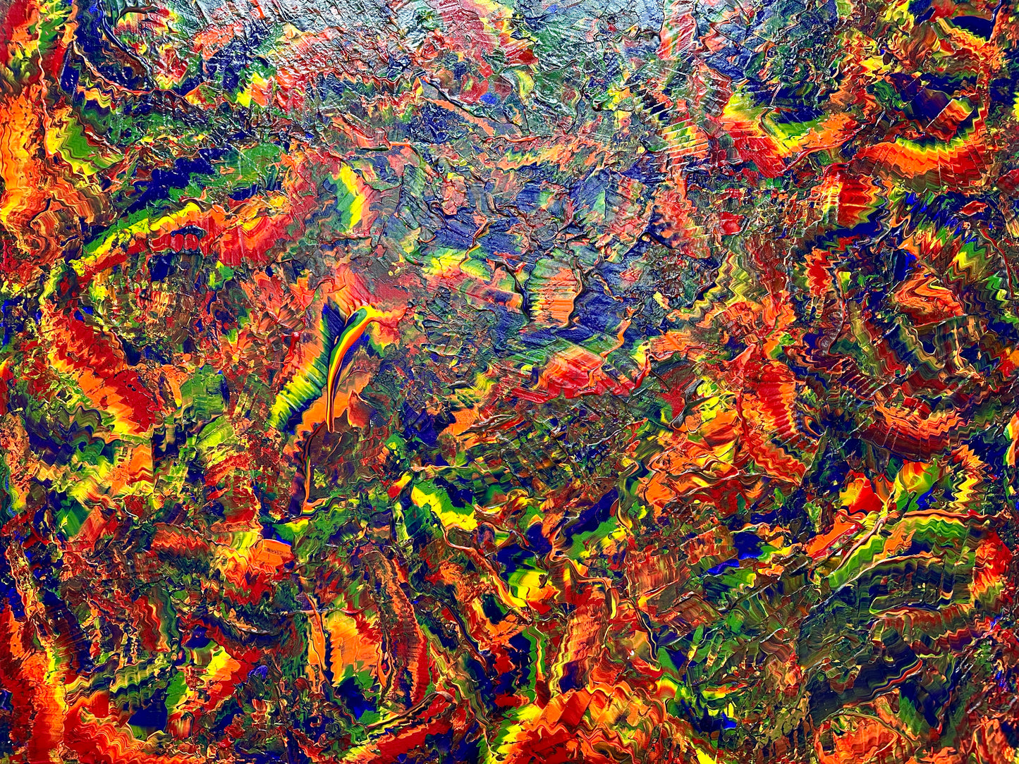 "Pride" Acrylic on canvas 100x120 cm