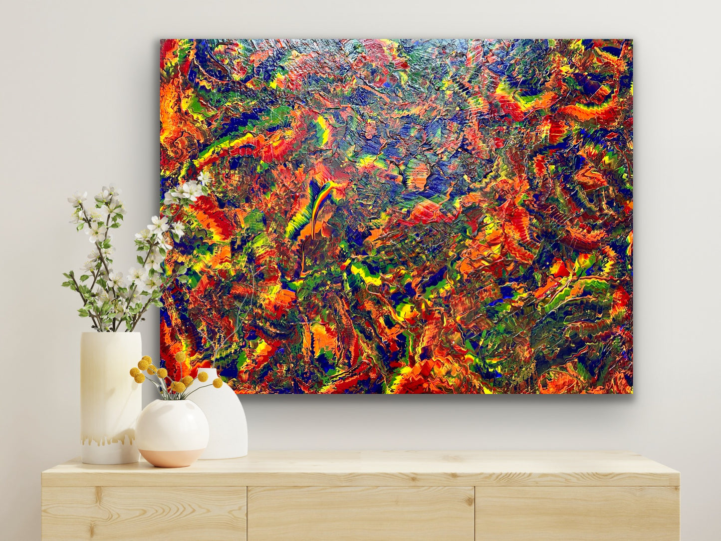 "Pride" Acrylic on canvas 100x120 cm
