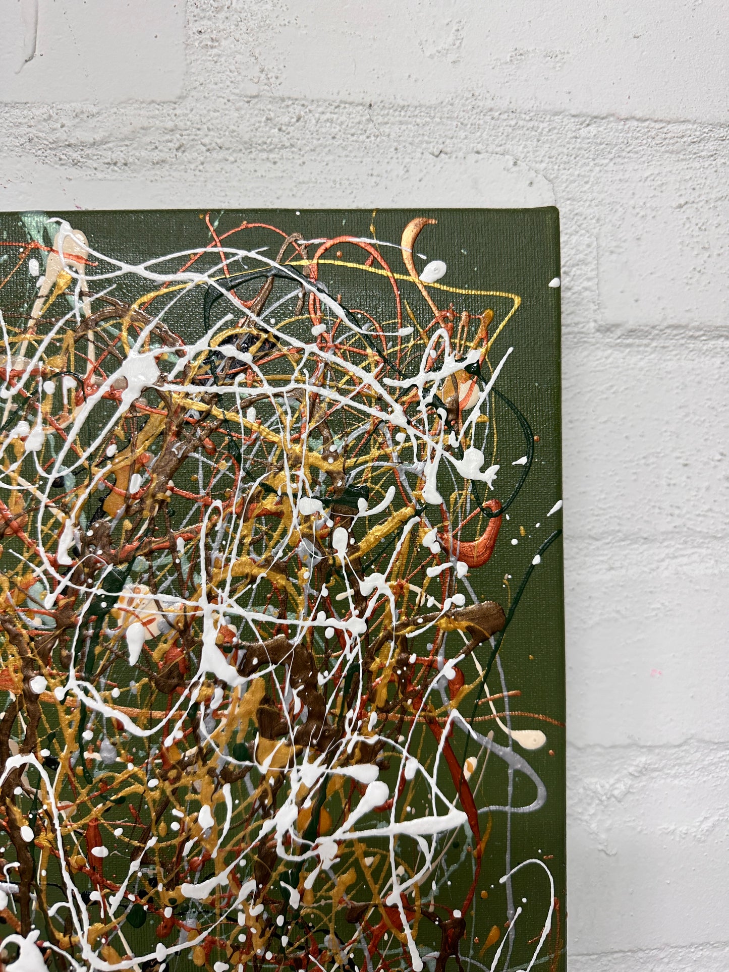 "Grande abstract No.1" Acrylic on canvas 100x120 cm