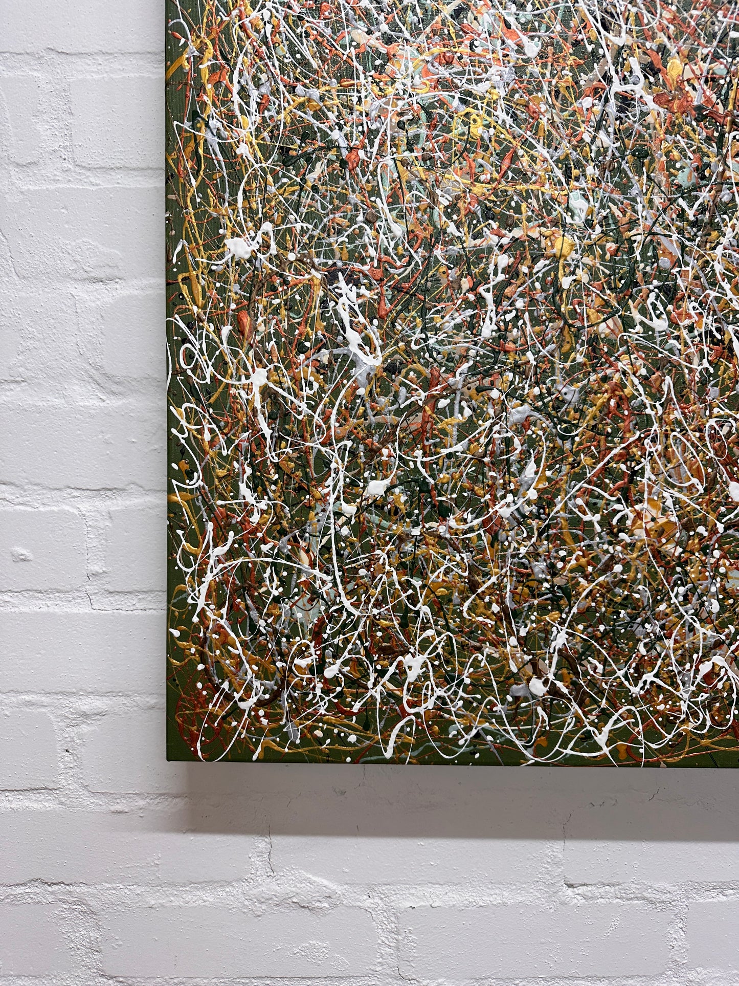 "Grande abstract No.1" Acrylic on canvas 100x120 cm