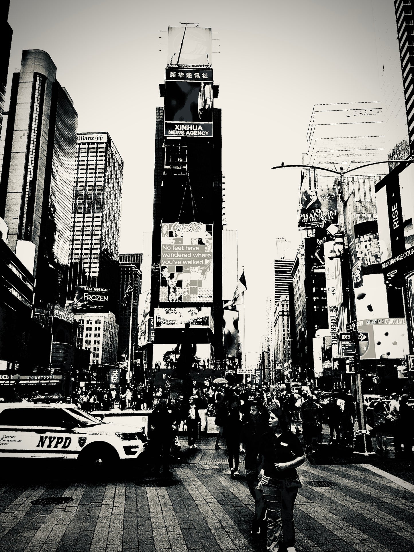 Photo print “Times Square, New York”