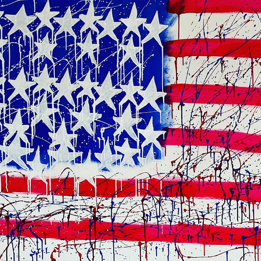 „Stars and stripes" 100x200 cm