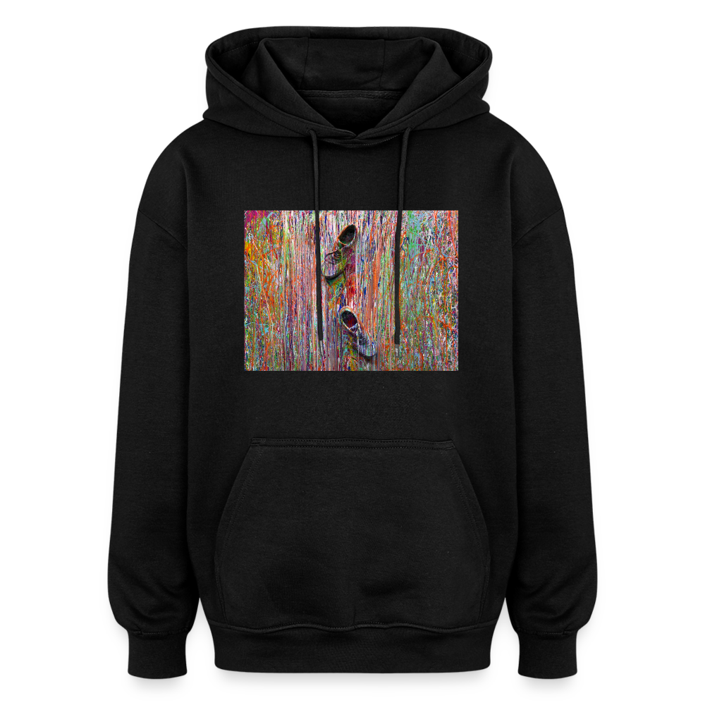 Oversized Unisex Hoodie - Schwarz