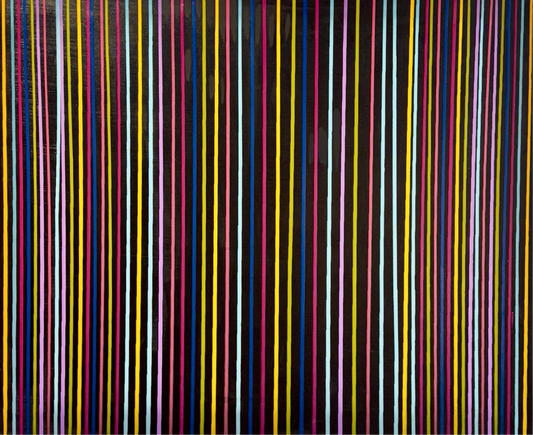 "Straight No. 2" 100x120 cm