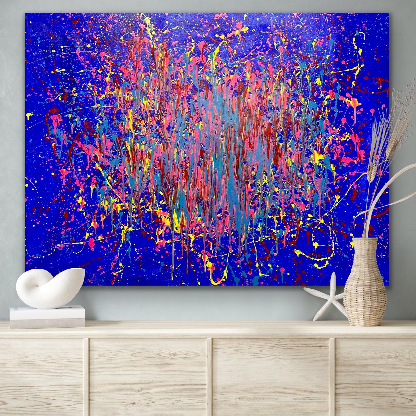 "Supernova" 100x120 cm