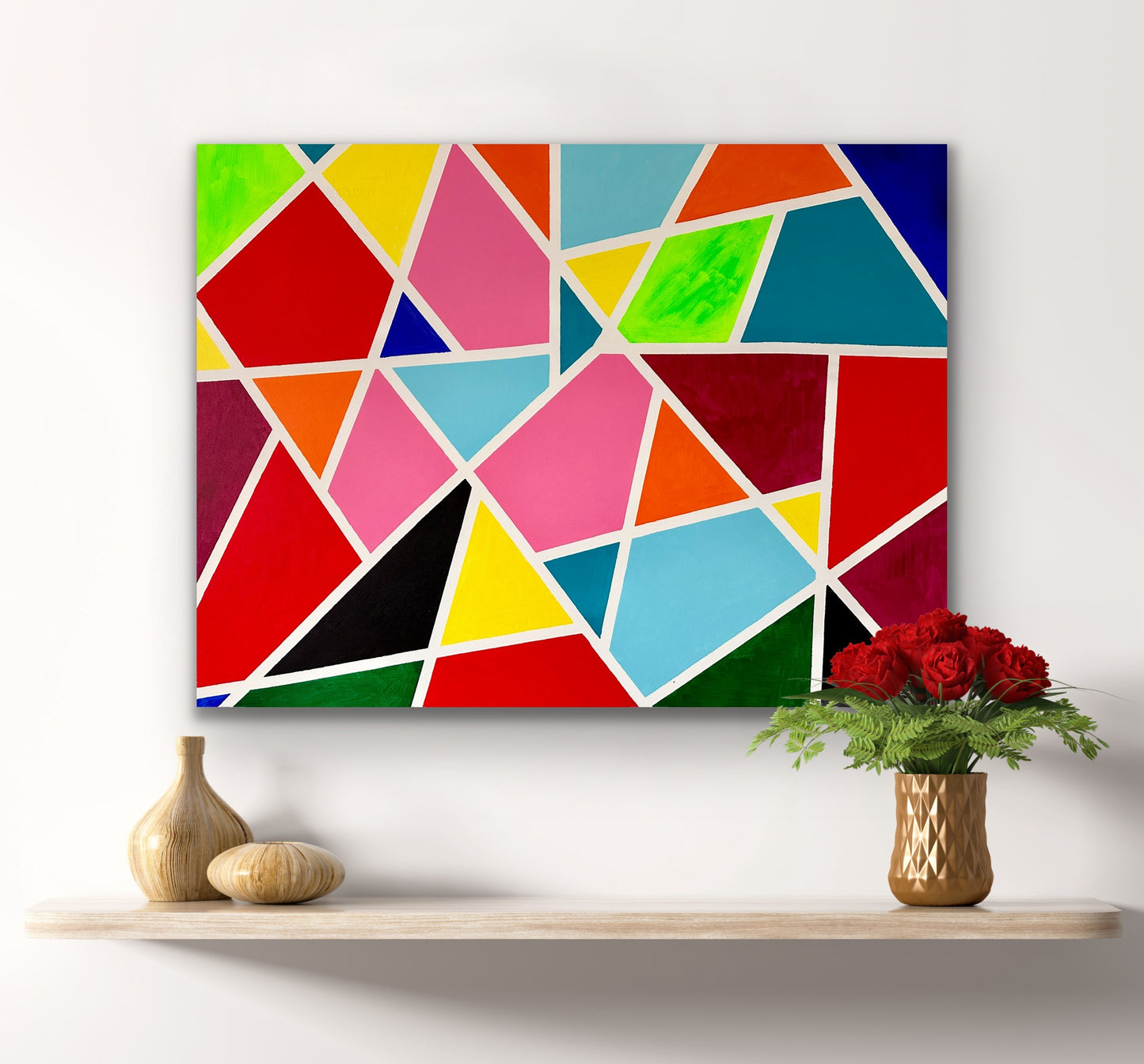 „Triangle ruler'' 100x120 cm