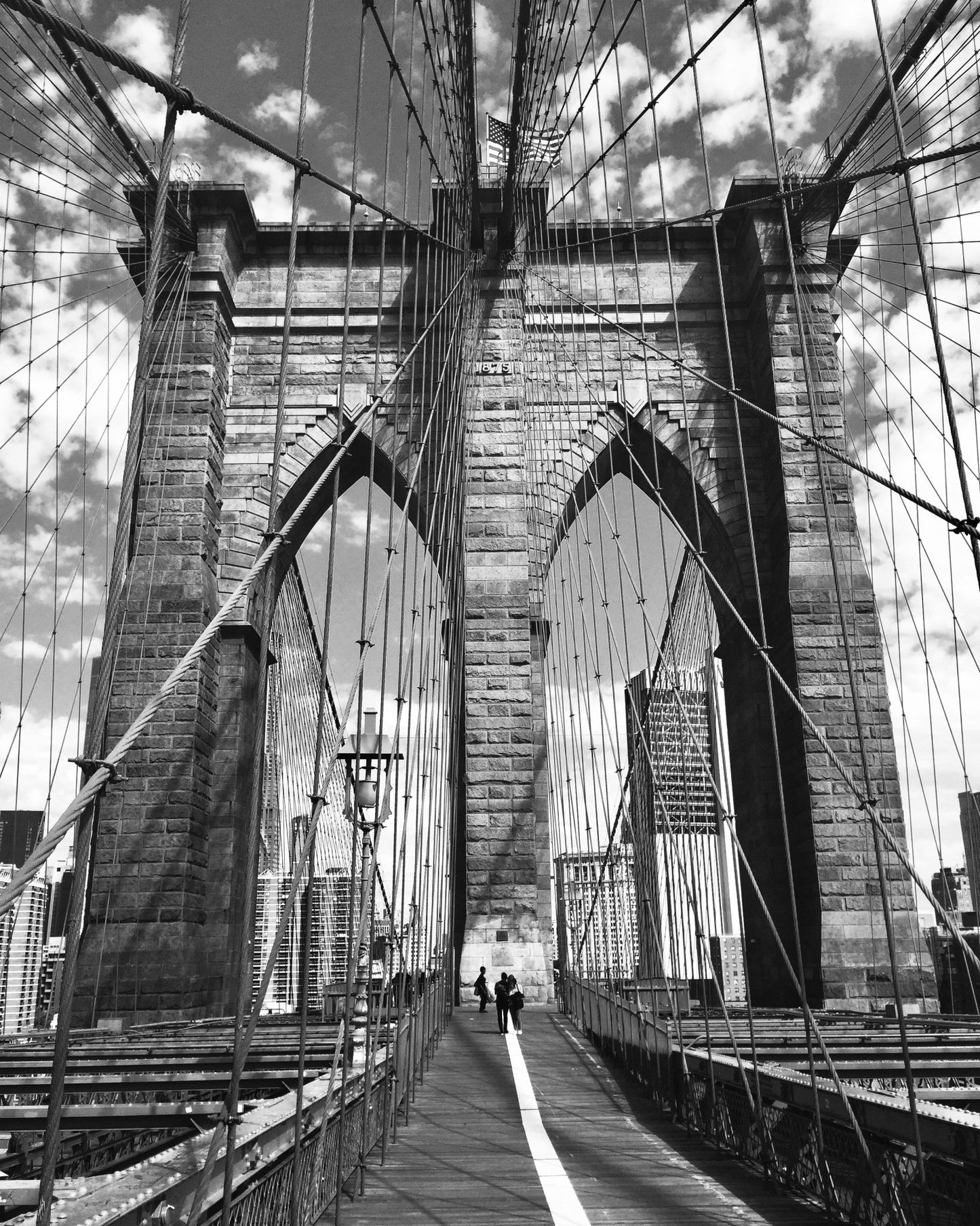 Photo print "Brooklyn Bridge"