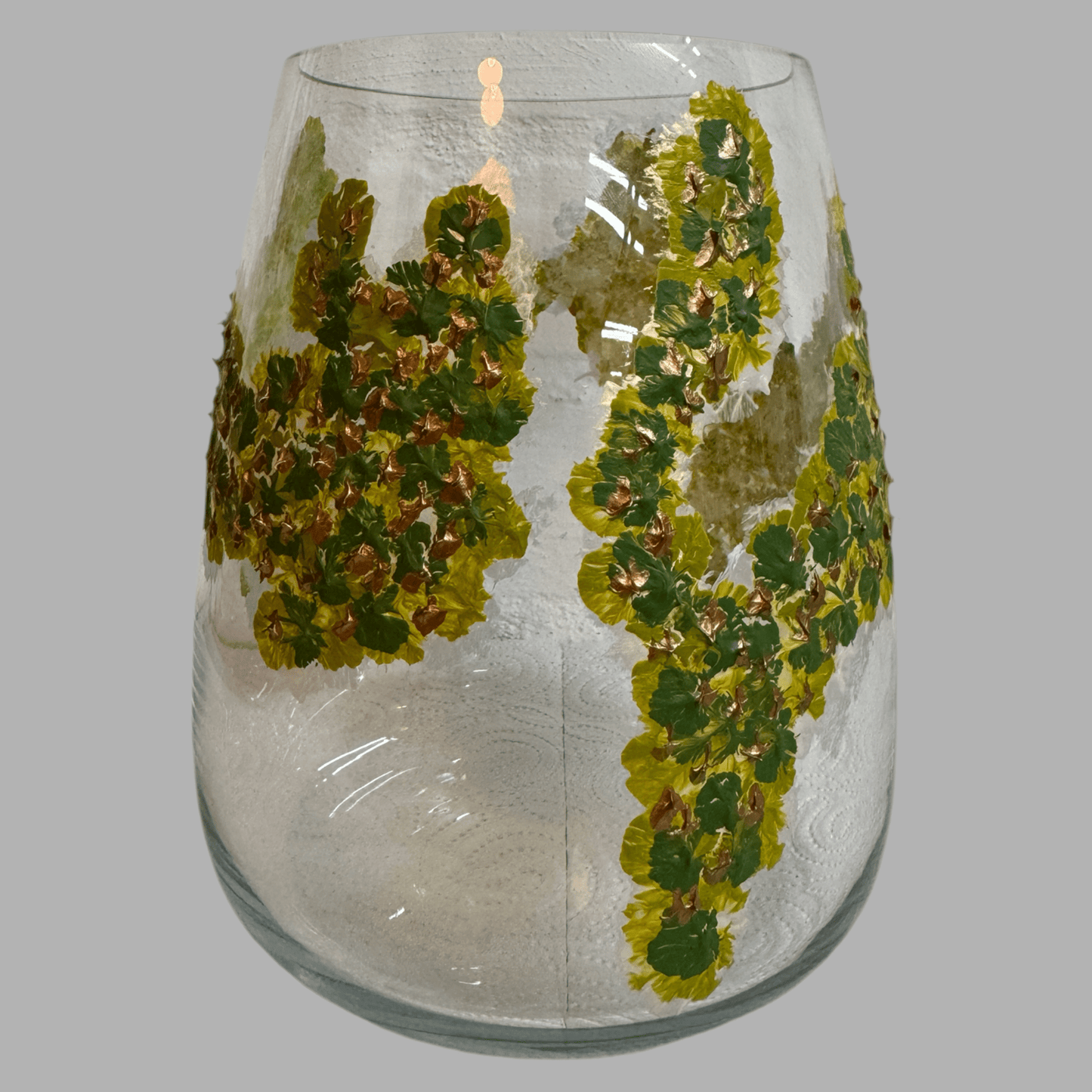 Hand-painted vase “Forest Blossom”